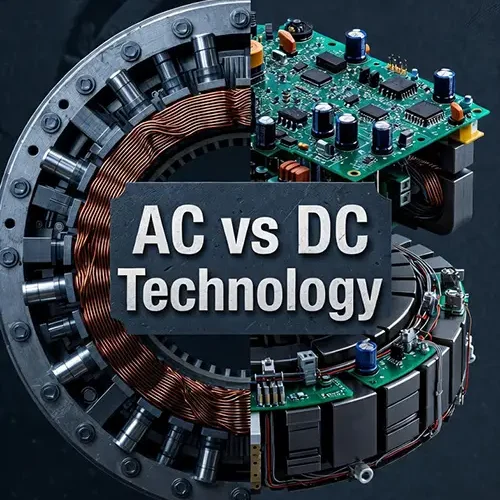 مقایسه الکتروموتور هود AC و DC