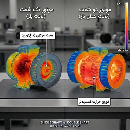 نحوه عملکرد موتور تک شفت و دوشفت